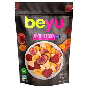 
                  
                    Load image into Gallery viewer, Beyu Authentic Healthy Ancient Root Vegetable Chips Snack | Salted | 4.5 Ounce (Pack of 6, 27 ounce total) | Vegan | Made with Sea Salt | Gluten Free | Kosher
                  
                